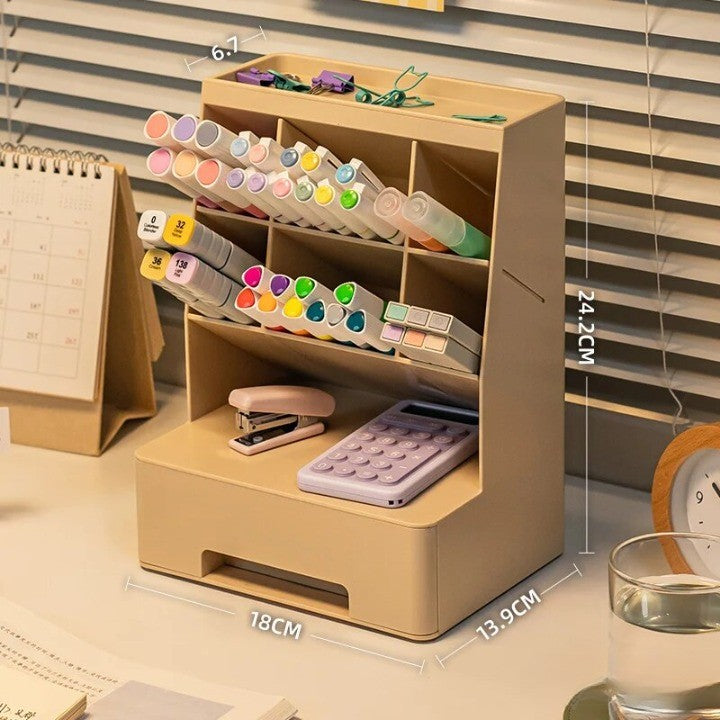 Organisateur de bureau multifonctionnel Clean Tower Tidy