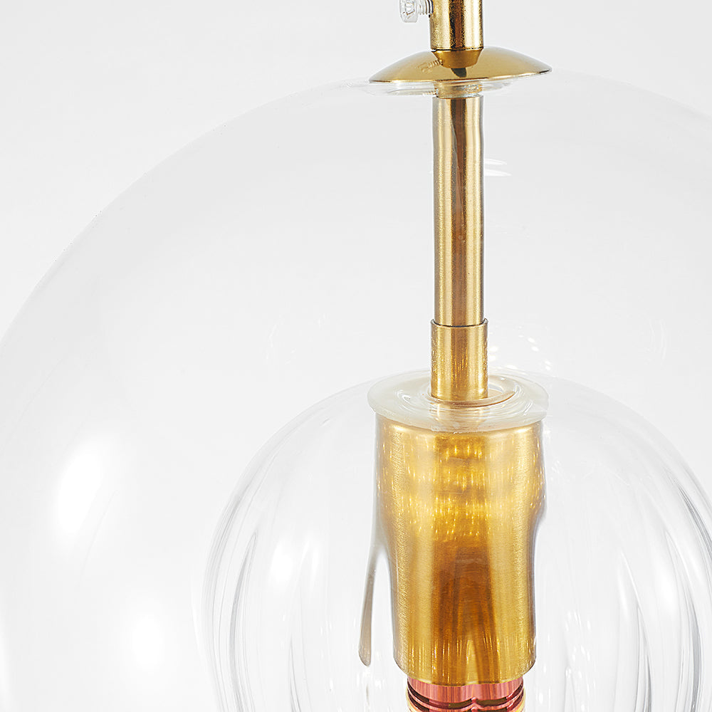 AmberGlow Pendentif - Lustre de luxe pour une ambiance chaleureuse