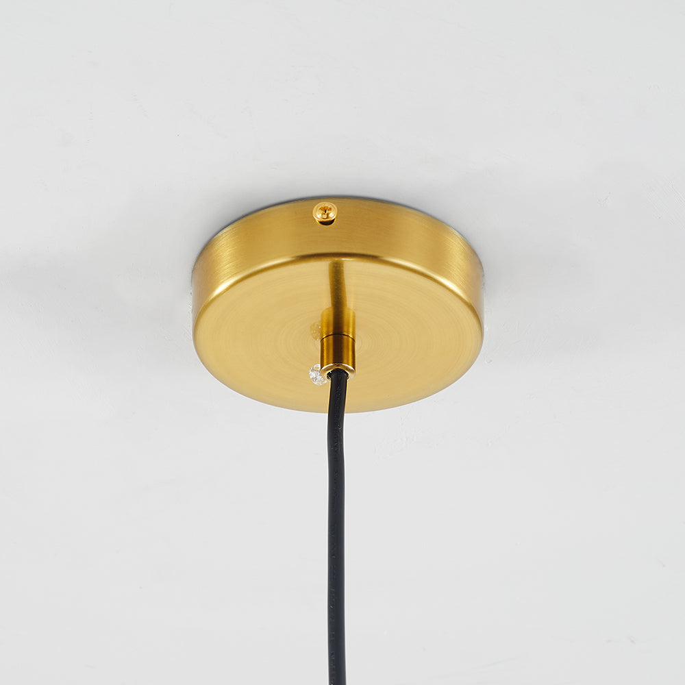 AmberGlow Pendentif - Lustre de luxe pour une ambiance chaleureuse