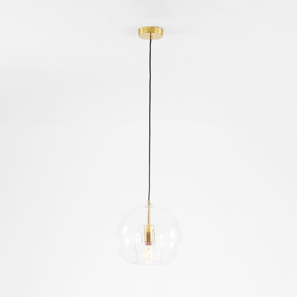 AmberGlow Pendentif - Lustre de luxe pour une ambiance chaleureuse