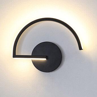 Applique LED Curves Line moderne minimaliste avec 1 lumière