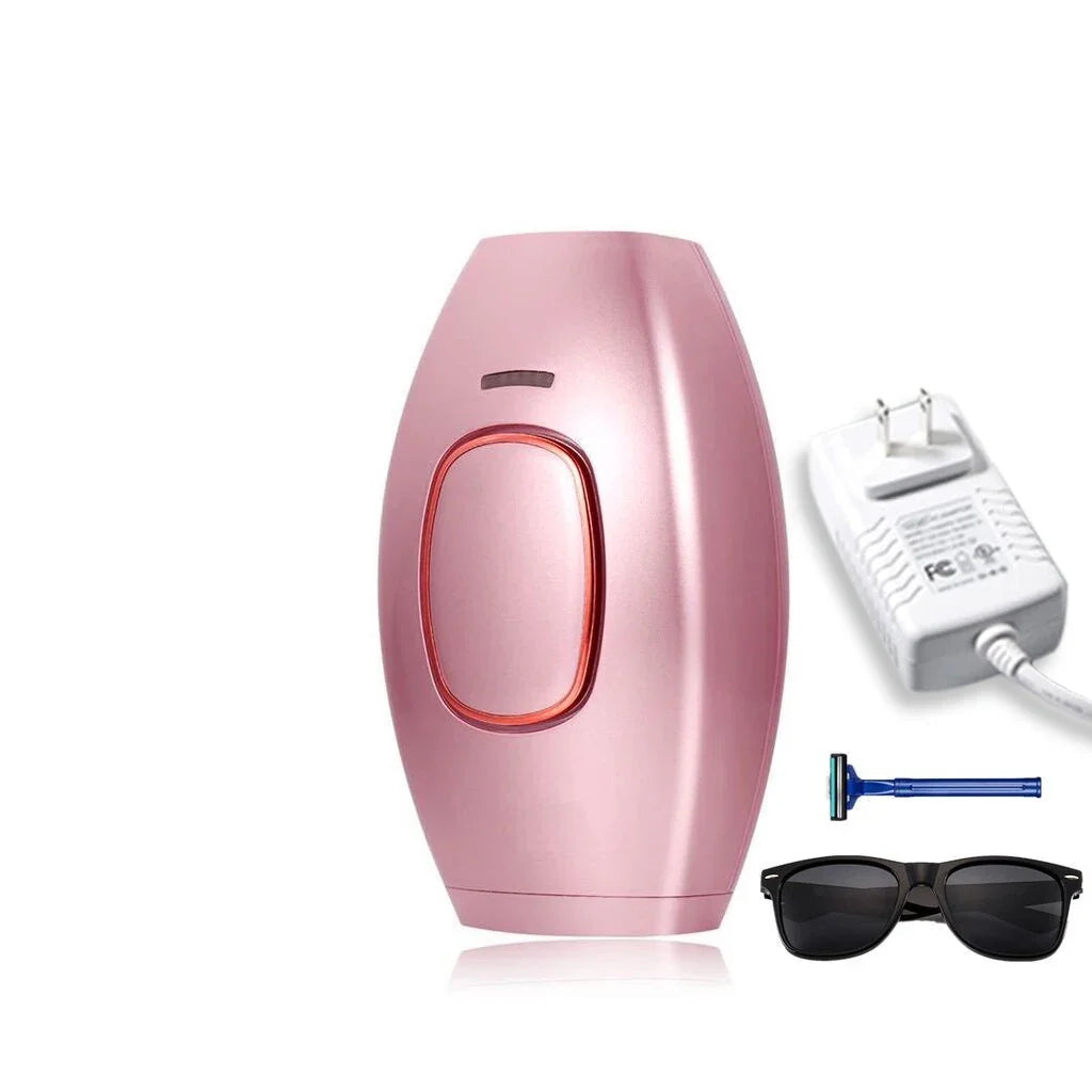 Appareil d'épilation laser IPL sans douleur - Traitement complet du corps permanent et sûr