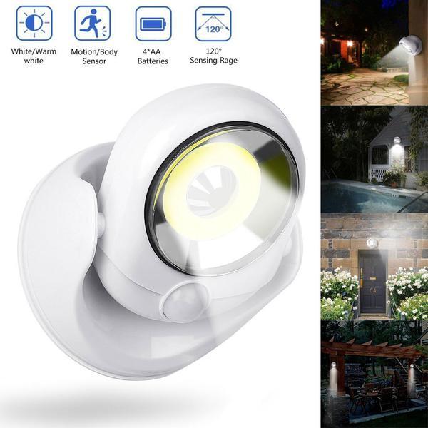 Lampe LED – Action mouvement – Ultra lumineux – Capteur de mouvement