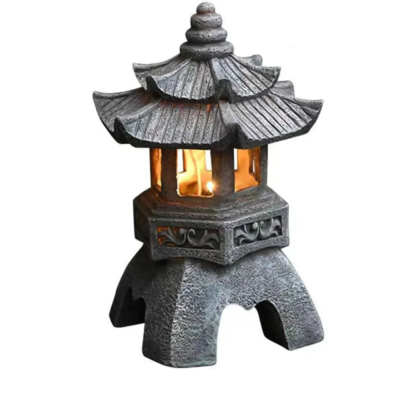 ZenGlow Lantern de jardin - Élégante lanterne solaire de jardin