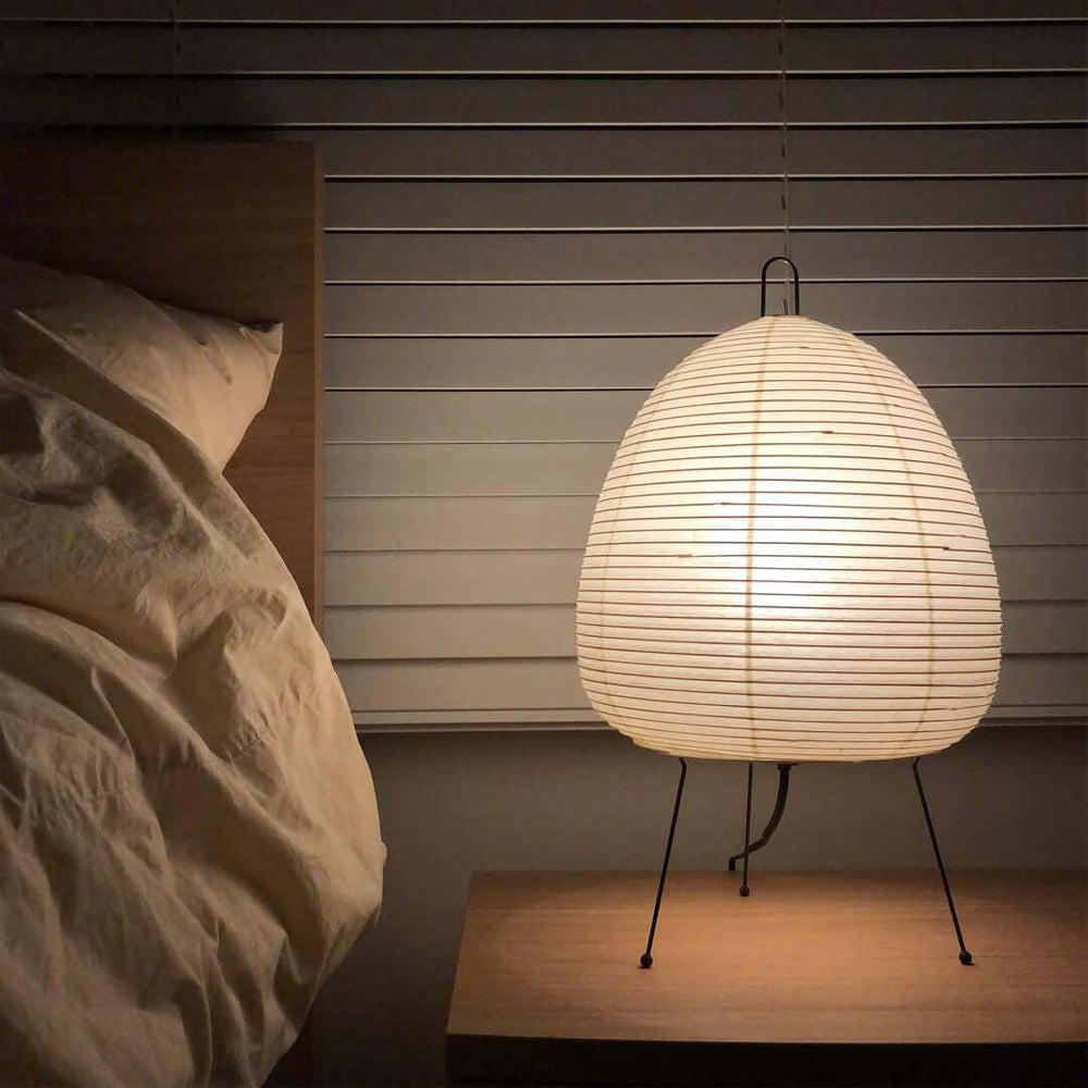 Floroux Washi Table Lamp | Handcrafted Lighting | Japanese Design | Natural Elegance