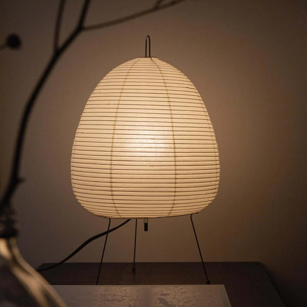 Floroux Washi Table Lamp | Handcrafted Lighting | Japanese Design | Natural Elegance
