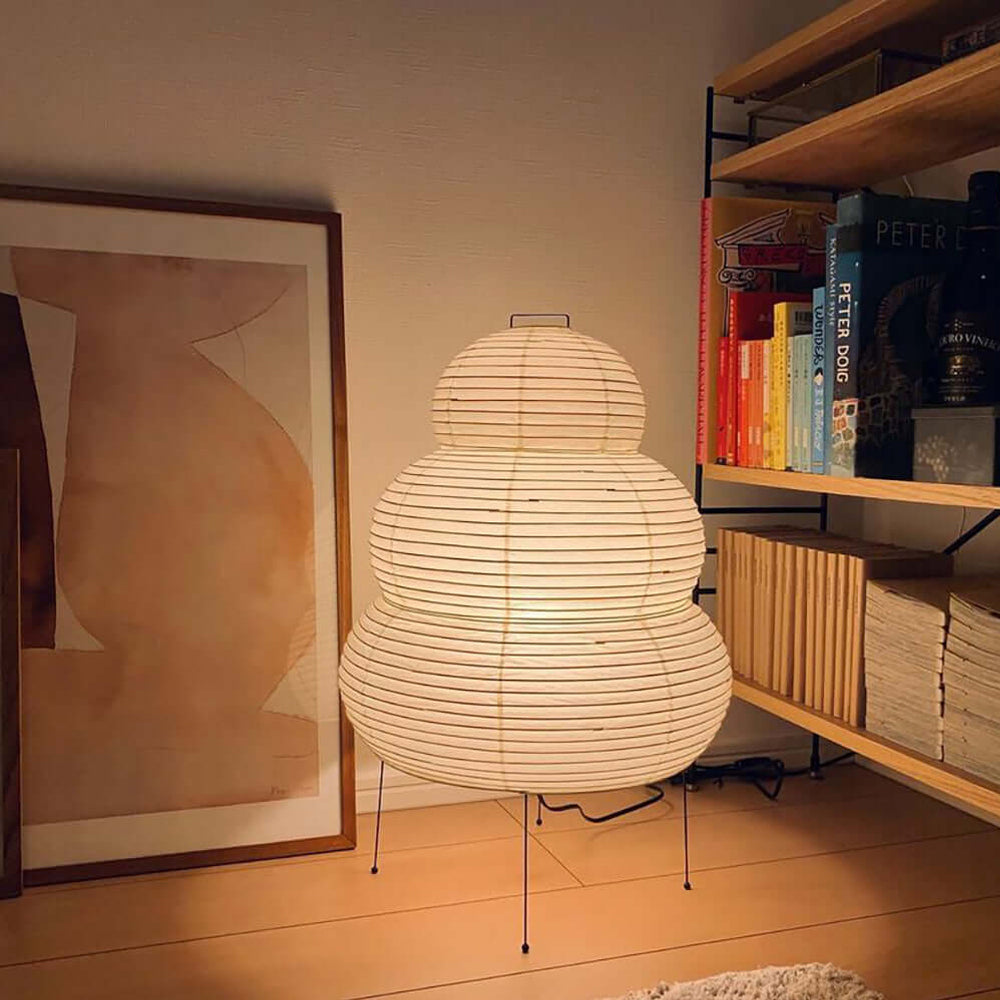 Floroux Washi Table Lamp | Handcrafted Lighting | Japanese Design | Natural Elegance