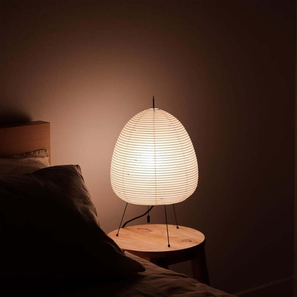Floroux Washi Table Lamp | Handcrafted Lighting | Japanese Design | Natural Elegance