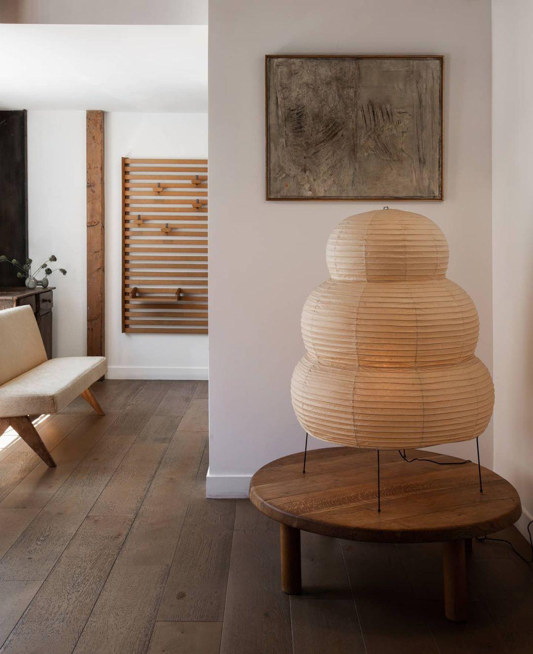 Floroux Washi Table Lamp | Handcrafted Lighting | Japanese Design | Natural Elegance
