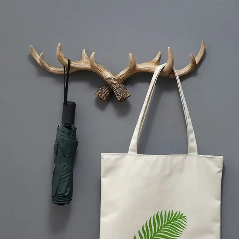 Antler garde-robe - Rural - Garde-robe atmosphérique - Bois de cerf - Couloir