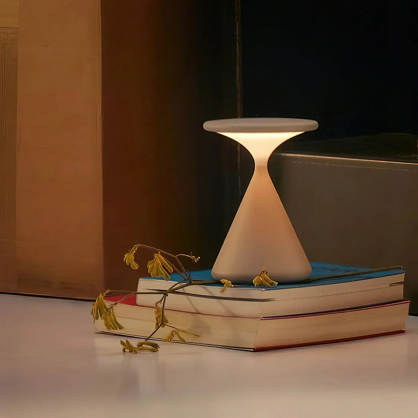 Lampes de table sans fil Floroux en forme de sablier