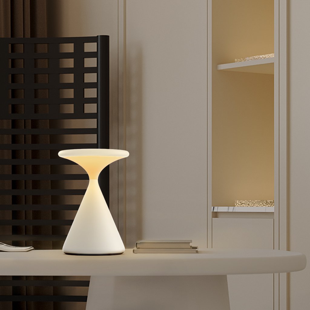 Lampes de table sans fil Floroux en forme de sablier