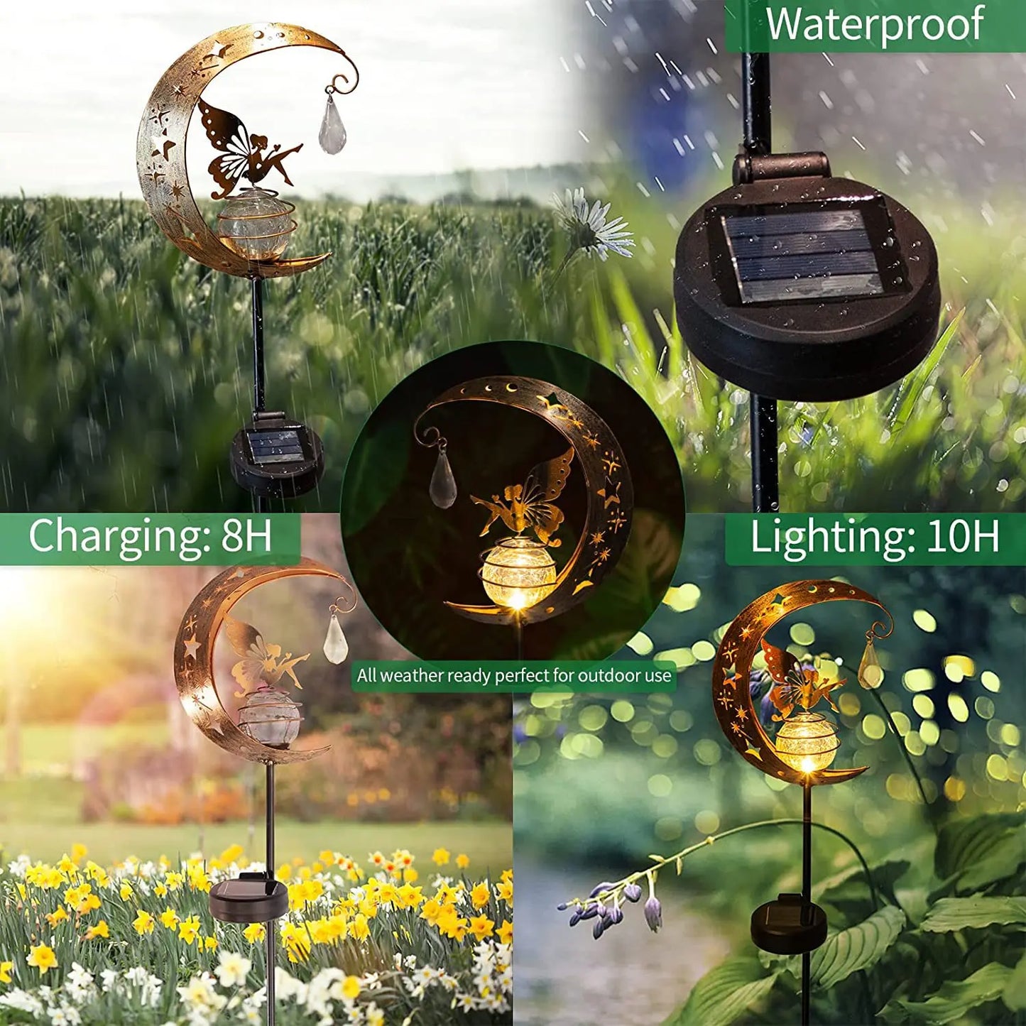 Floroux - Lampe Solar Krabbler