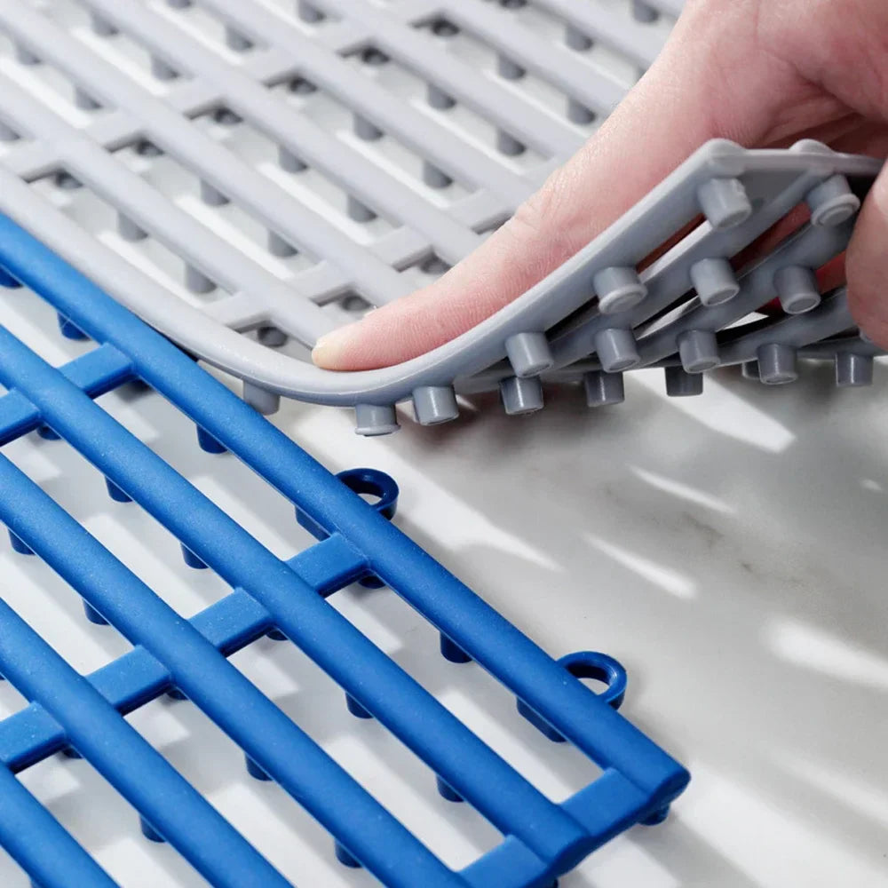 Floroux - Tapis de bain anti-dérapant imperméable