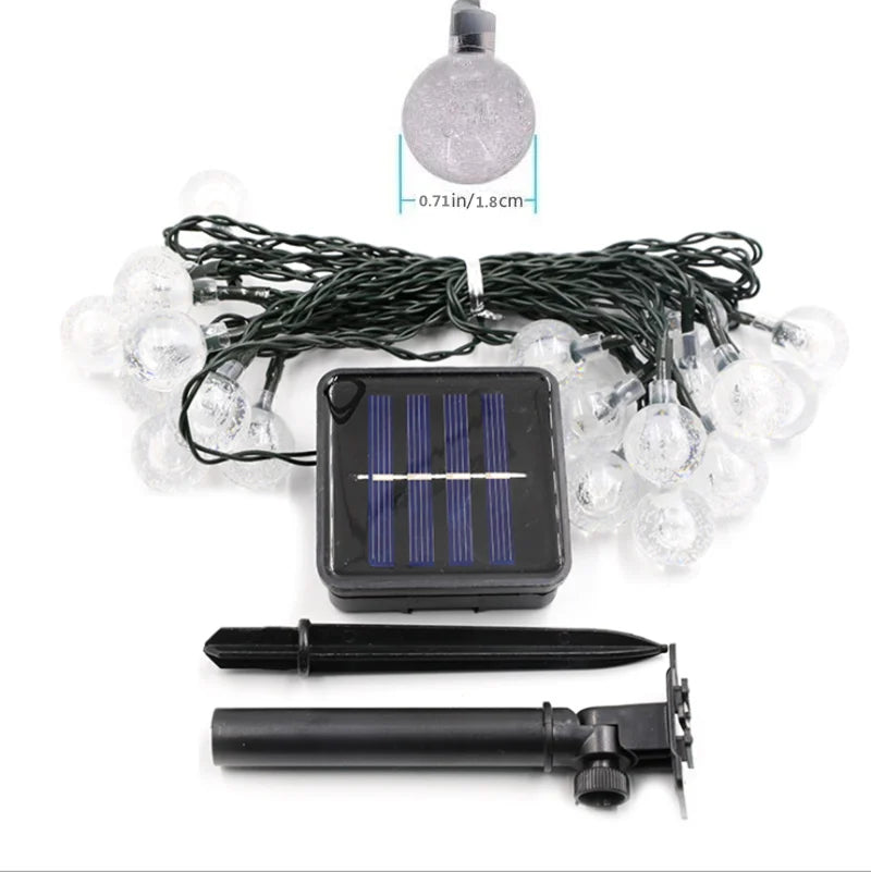 Floroux - Éclairage d'ambiance LED étanche à énergie solaire pour une utilisation extérieure