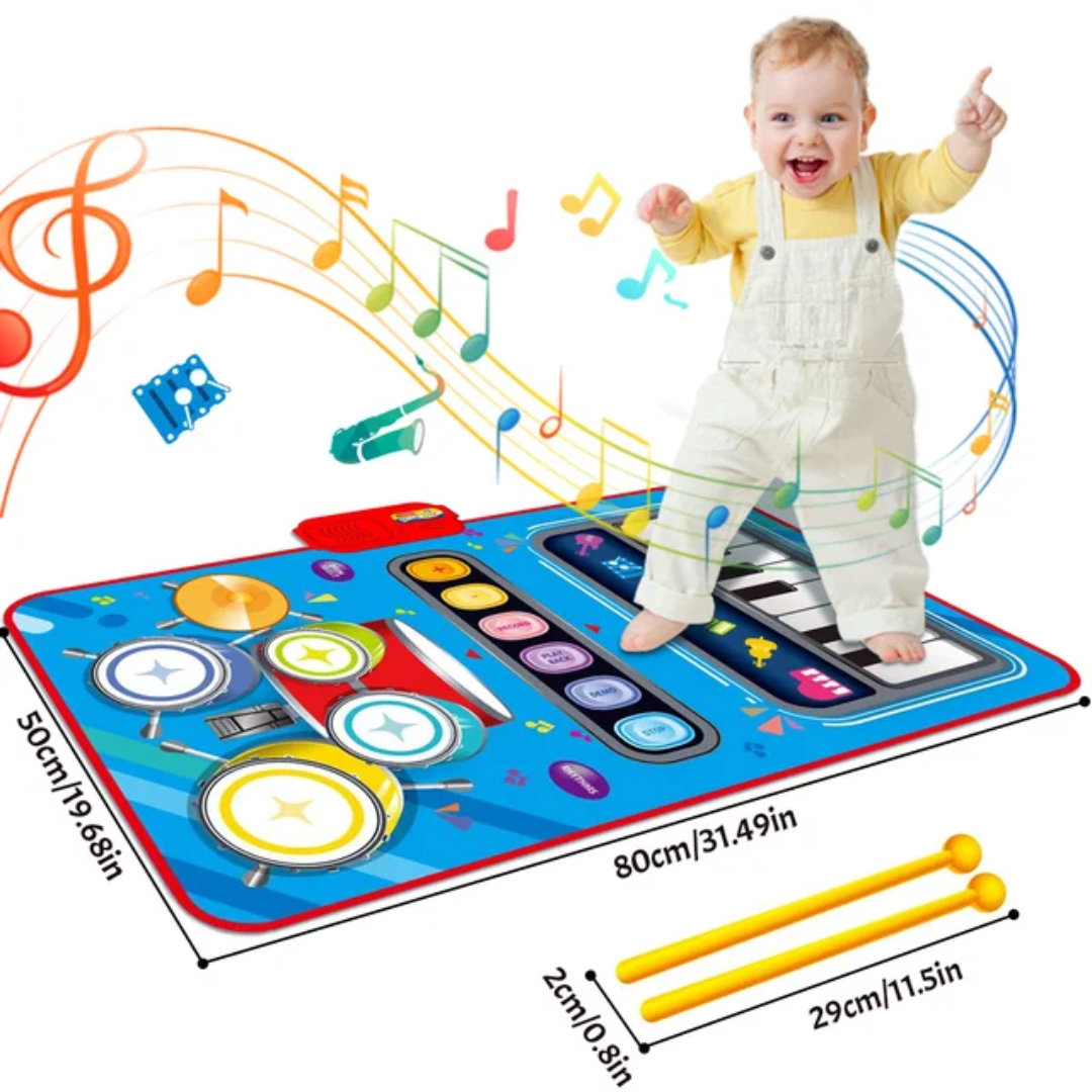 SoundPlay Mat - Tapis de jeu musical créatif pour enfants