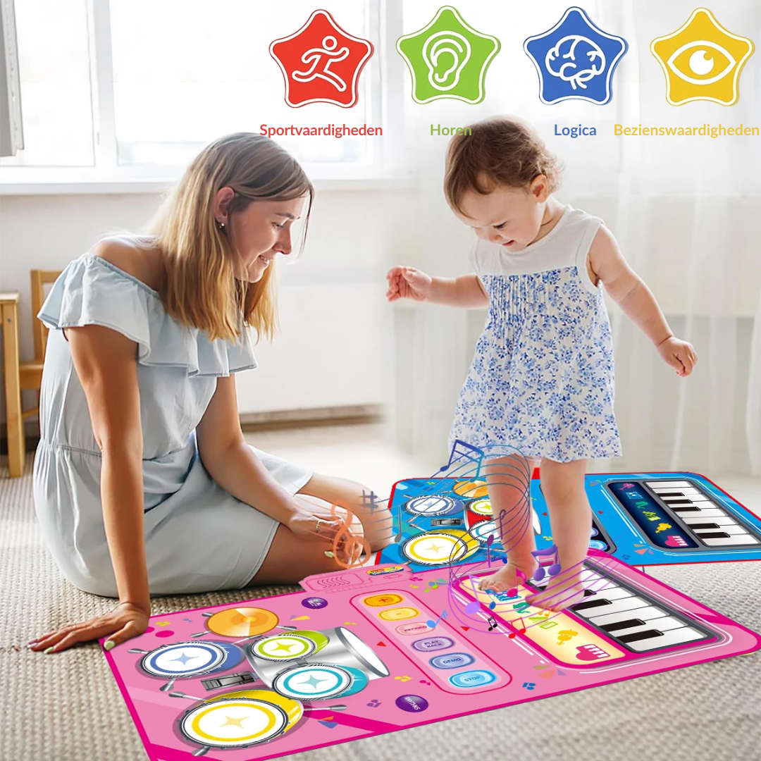 SoundPlay Mat - Tapis de jeu musical créatif pour enfants