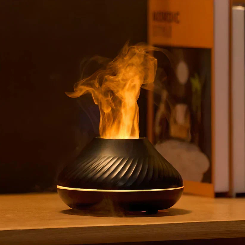 AromaGlow Diffuseur d'huile ultrasonique de luxe et humidificateur d'air