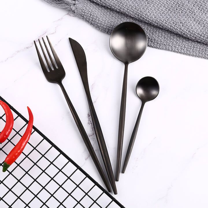 Couverts en acier inoxydable de luxe : Dîner élégant pour chaque occasion