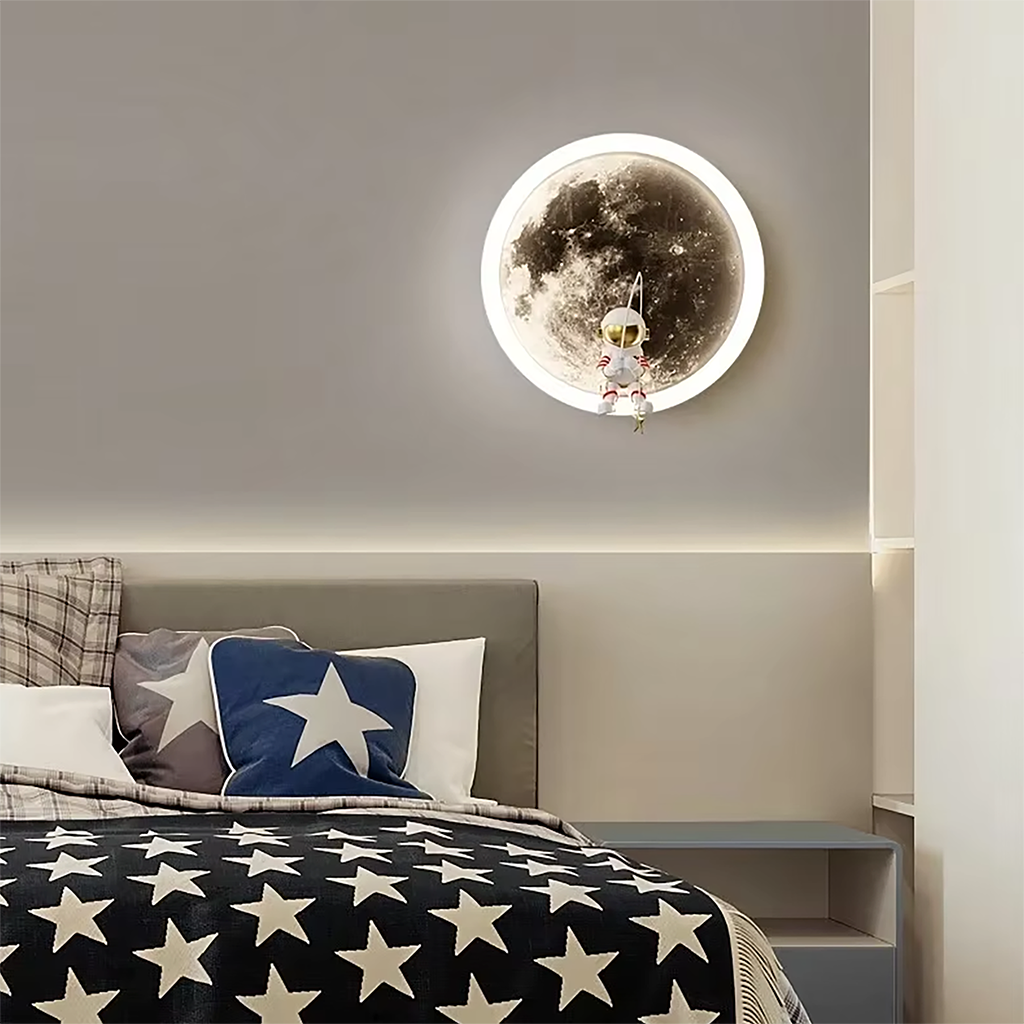 Astronaute Lune LED Applique - veilleuse pour enfants