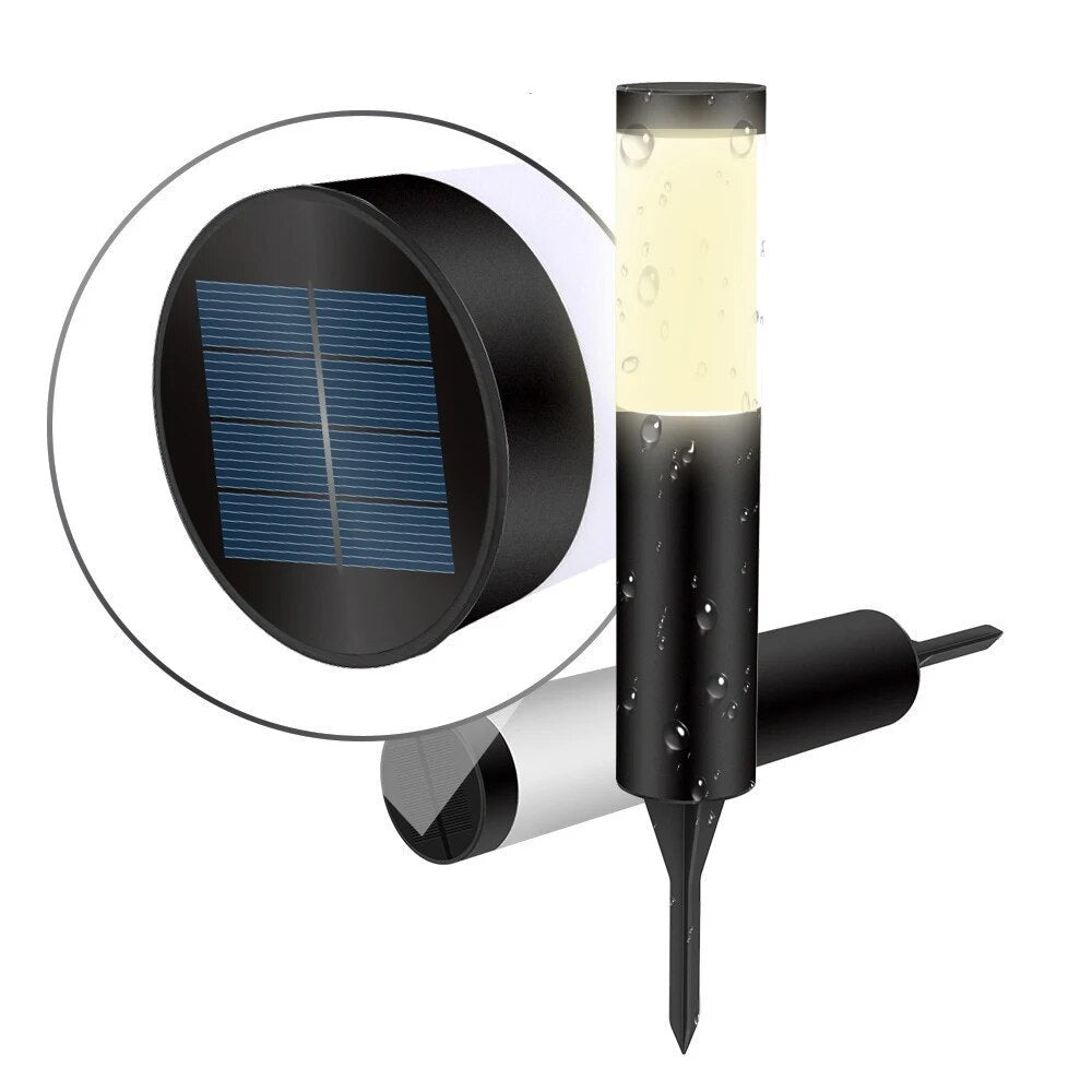 Floroux - Lampe de jardin étanche à énergie solaire