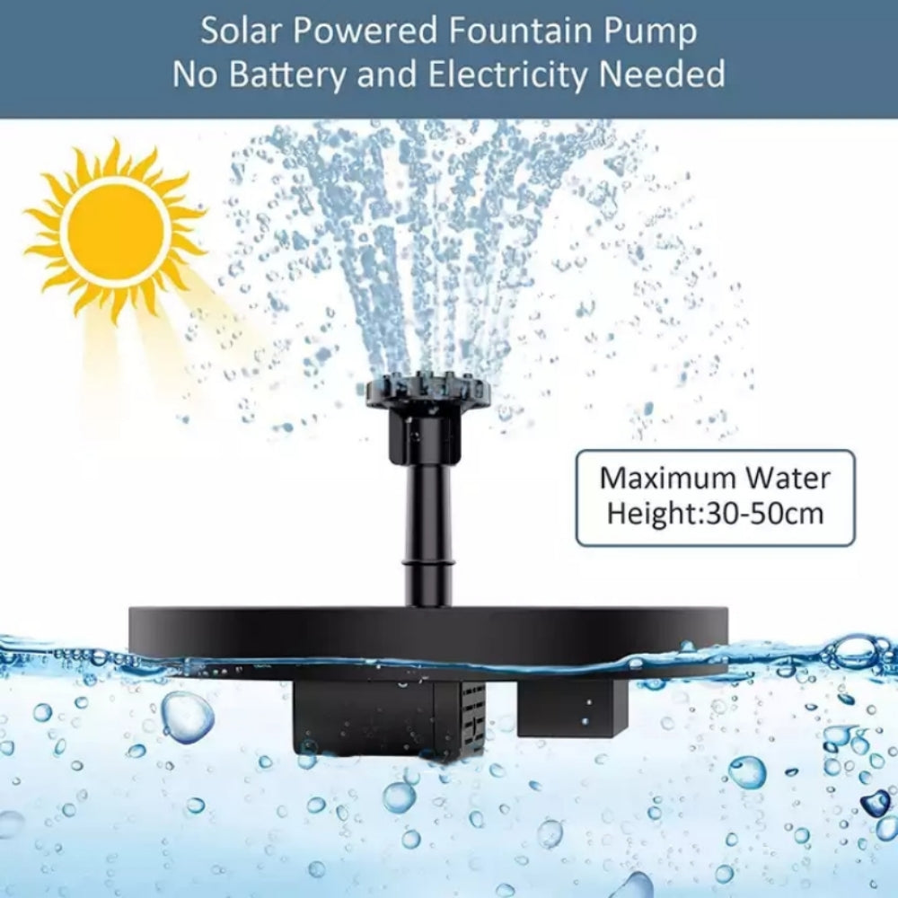 Flowbee – Fontaine solaire élégante pour les oiseaux de jardin