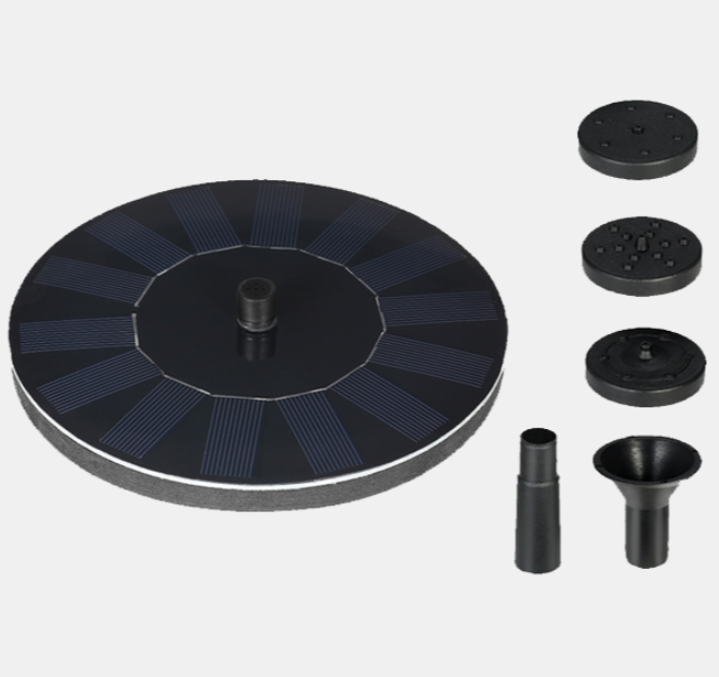 Flowbee – Fontaine solaire élégante pour les oiseaux de jardin