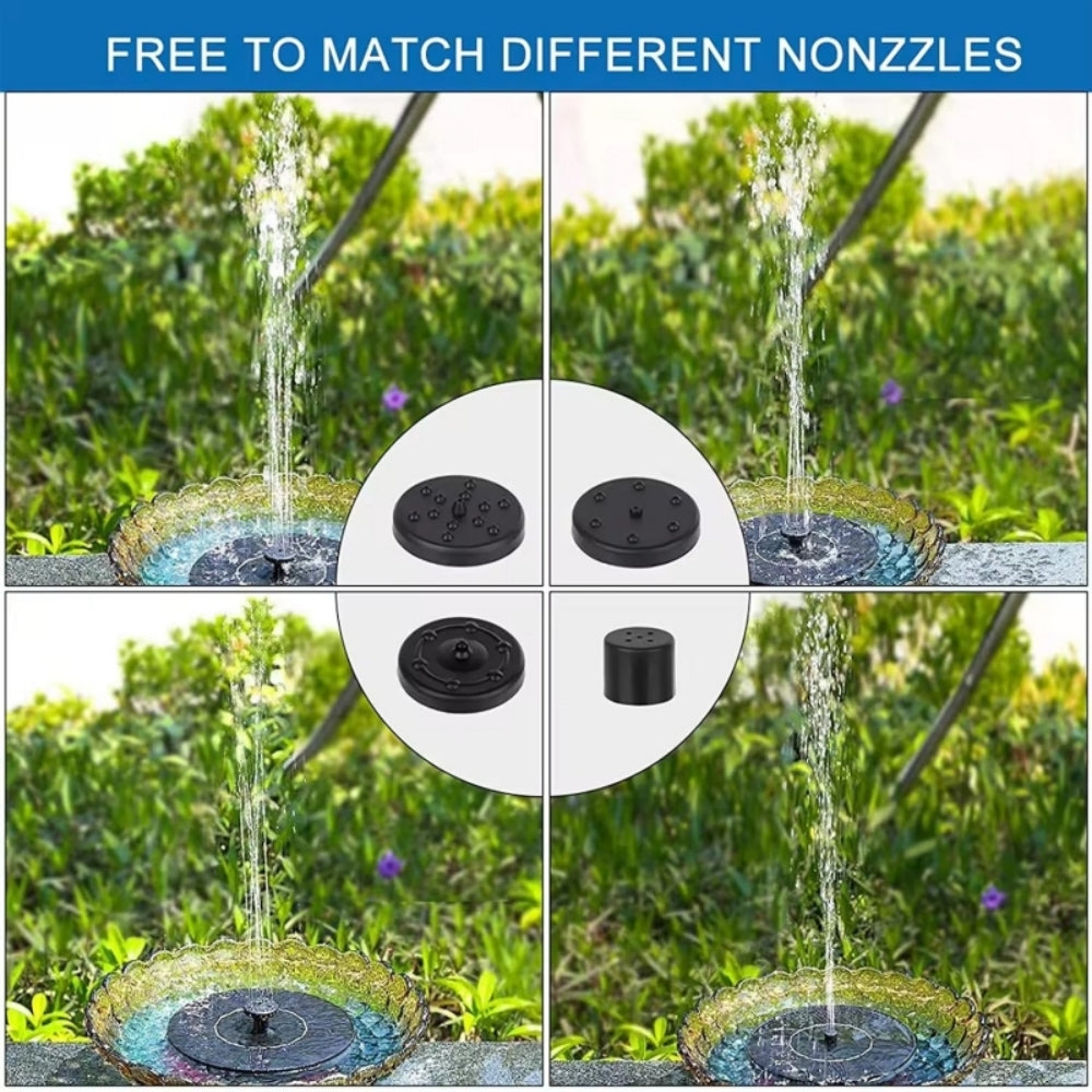 Flowbee – Fontaine solaire élégante pour les oiseaux de jardin