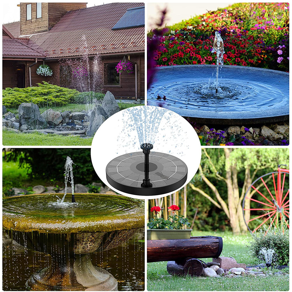 Flowbee – Fontaine solaire élégante pour les oiseaux de jardin