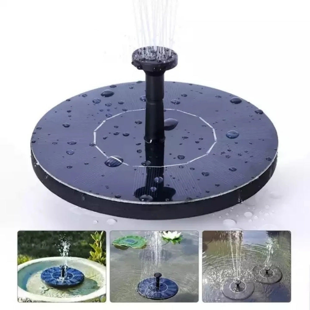 Flowbee – Fontaine solaire élégante pour les oiseaux de jardin
