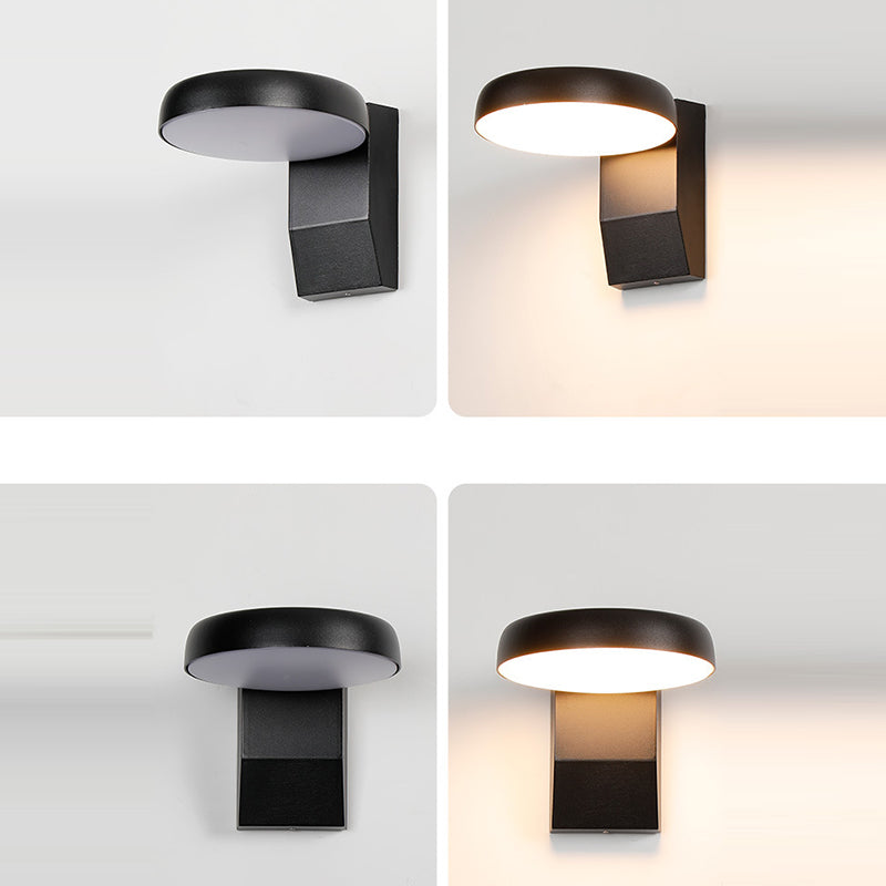 Floroux Applique Murale LED | Étanche | Design Minimaliste | Capteur de Mouvement | Pour Utilisation Extérieure