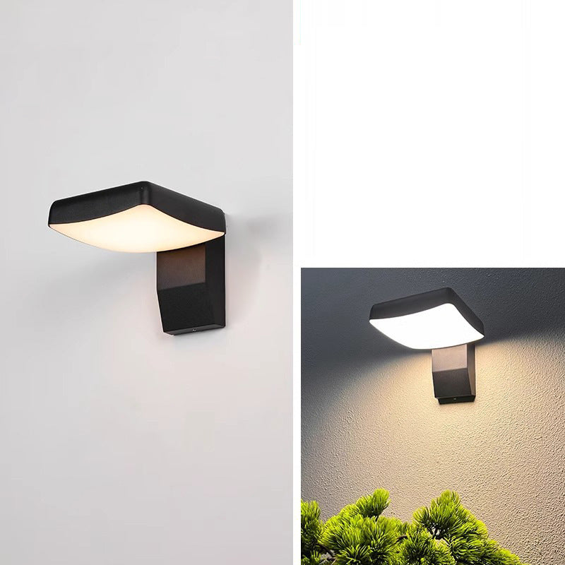 Floroux Applique Murale LED | Étanche | Design Minimaliste | Capteur de Mouvement | Pour Utilisation Extérieure