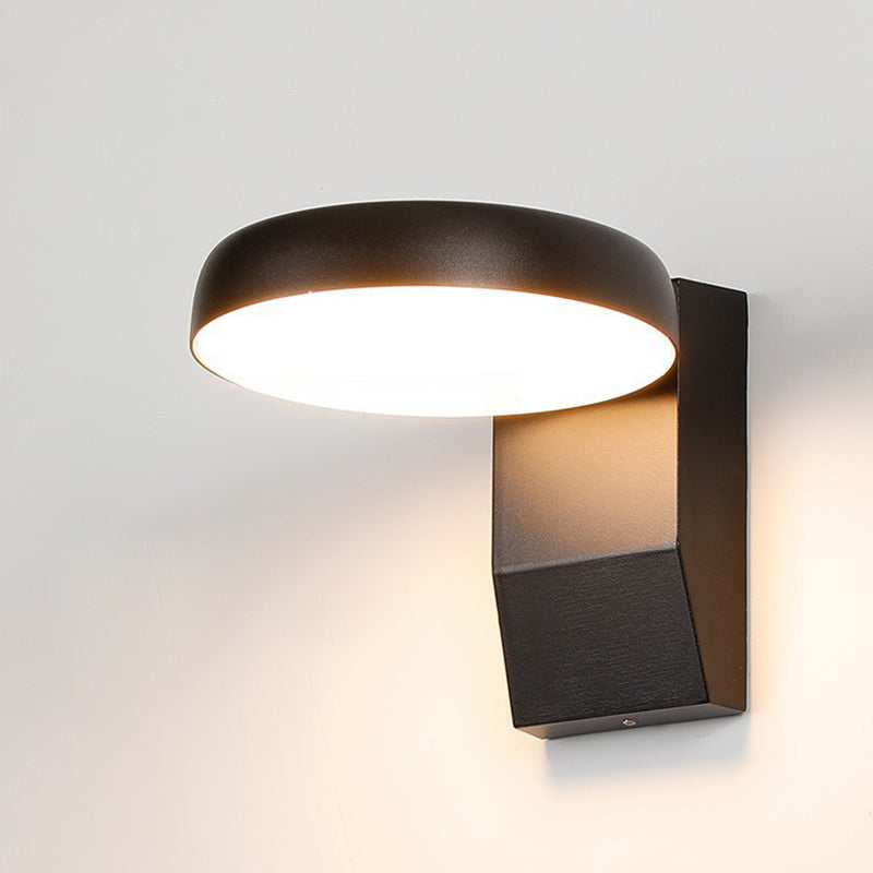 Floroux Applique Murale LED | Étanche | Design Minimaliste | Capteur de Mouvement | Pour Utilisation Extérieure