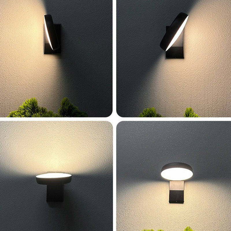 Floroux Applique Murale LED | Étanche | Design Minimaliste | Capteur de Mouvement | Pour Utilisation Extérieure