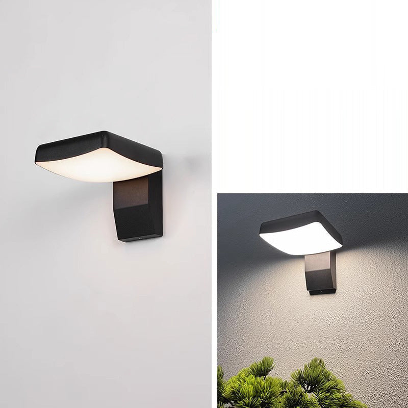 Floroux Applique Murale LED | Étanche | Design Minimaliste | Capteur de Mouvement | Pour Utilisation Extérieure