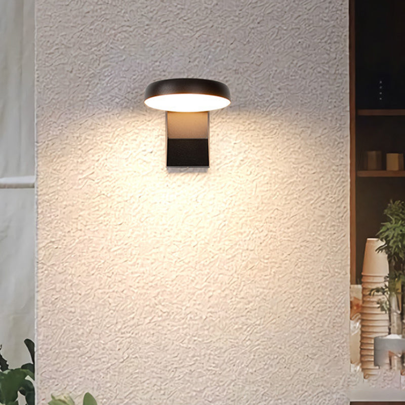 Floroux Applique Murale LED | Étanche | Design Minimaliste | Capteur de Mouvement | Pour Utilisation Extérieure