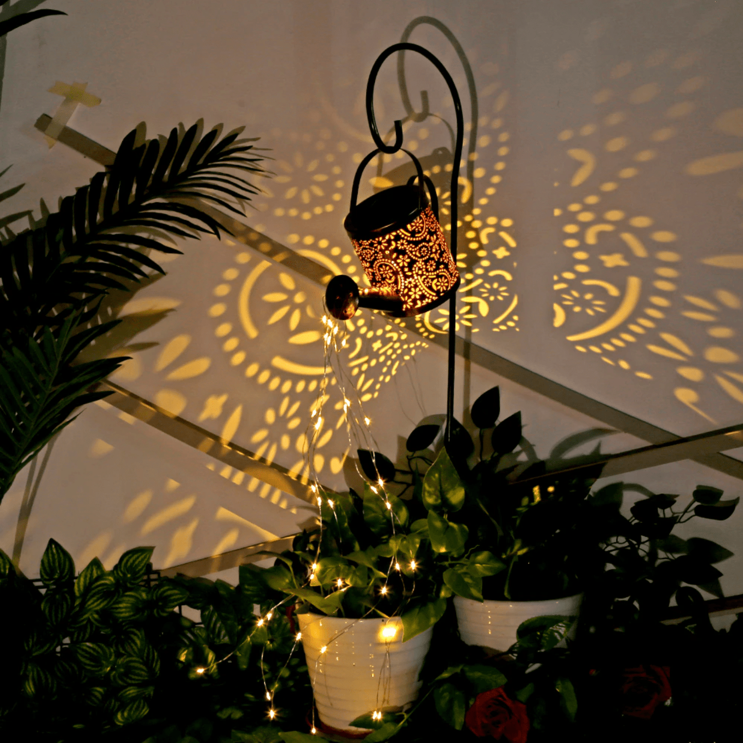 Floroux ÉCLAIRÉE LED ARROSOIR