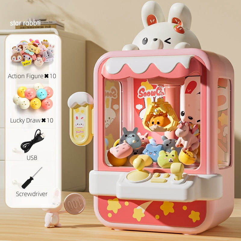 Jouet de Machine à Griffes - Jeu d'Arcade pour Enfants, Musique réglable Amusement de Distributeur