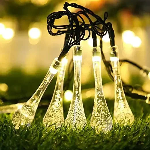SolarGlow – Éclairage à câble floral