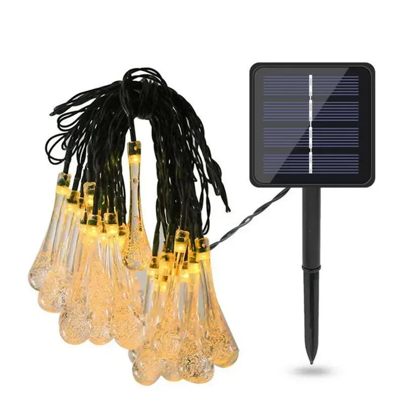 SolarGlow – Éclairage à câble floral
