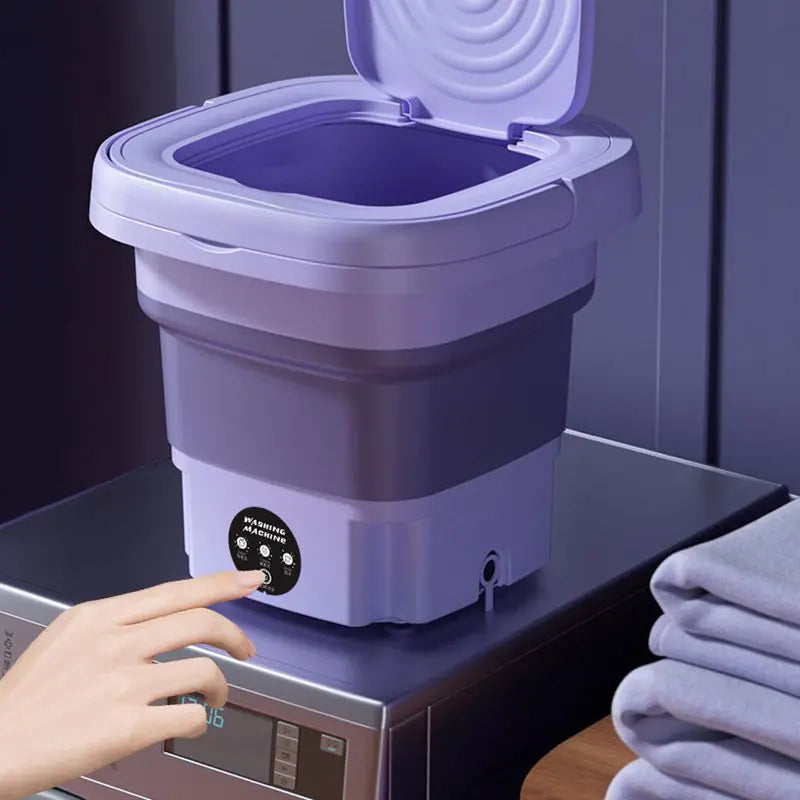 CleanEase - Machine à laver portable pliable