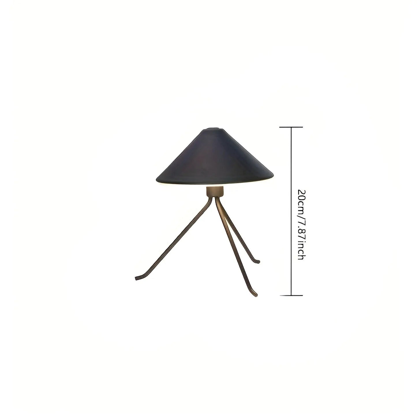Élégance Luxe Lampe de Table – Éclairage LED Rechargeable par USB avec Design Chic en Noir, Or et Argent