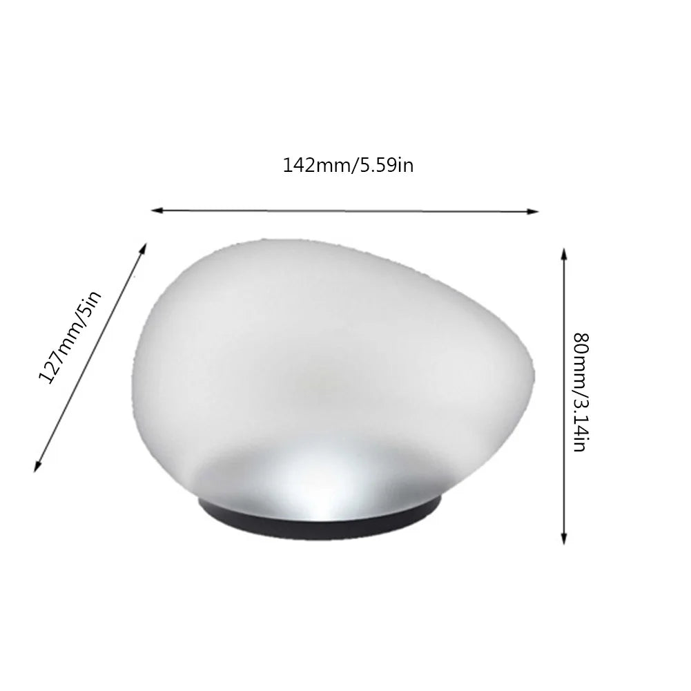 Floroux – Lampes à galets solaires pour une atmosphère de jardin