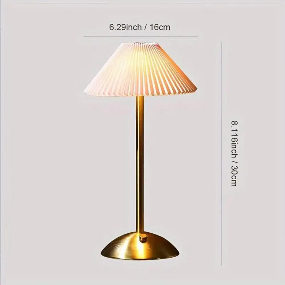 LumiGlow - Lampe de table LED sans fil moderne