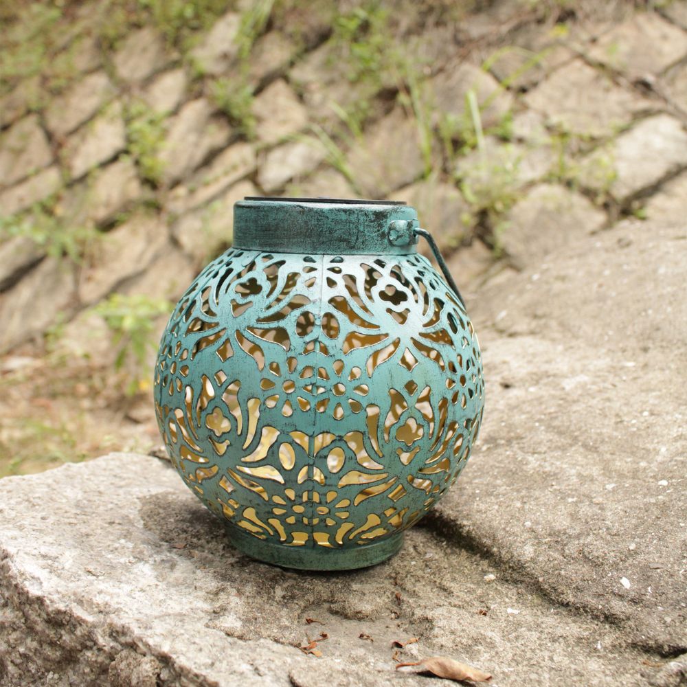 Floroux | Lampe d'extérieur solaire élégante