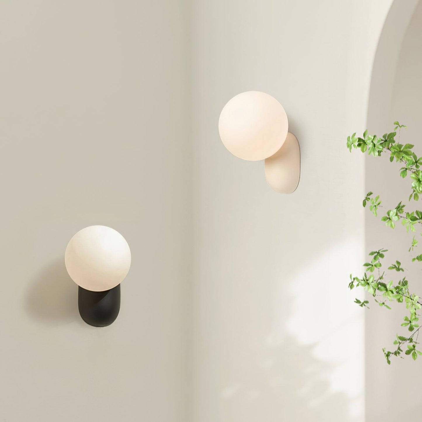 ChicGlow Lampe Murale en Résine – Élégance et Économie d'Énergie en Un
