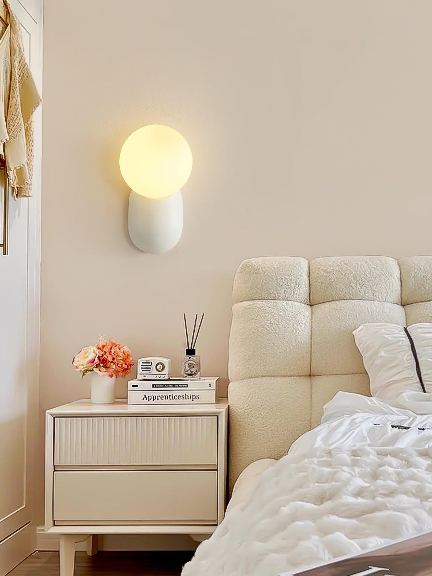 ChicGlow Lampe Murale en Résine – Élégance et Économie d'Énergie en Un