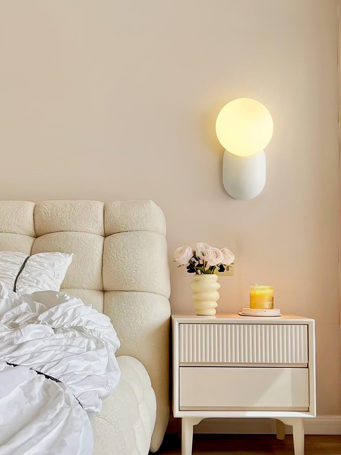 ChicGlow Lampe Murale en Résine – Élégance et Économie d'Énergie en Un