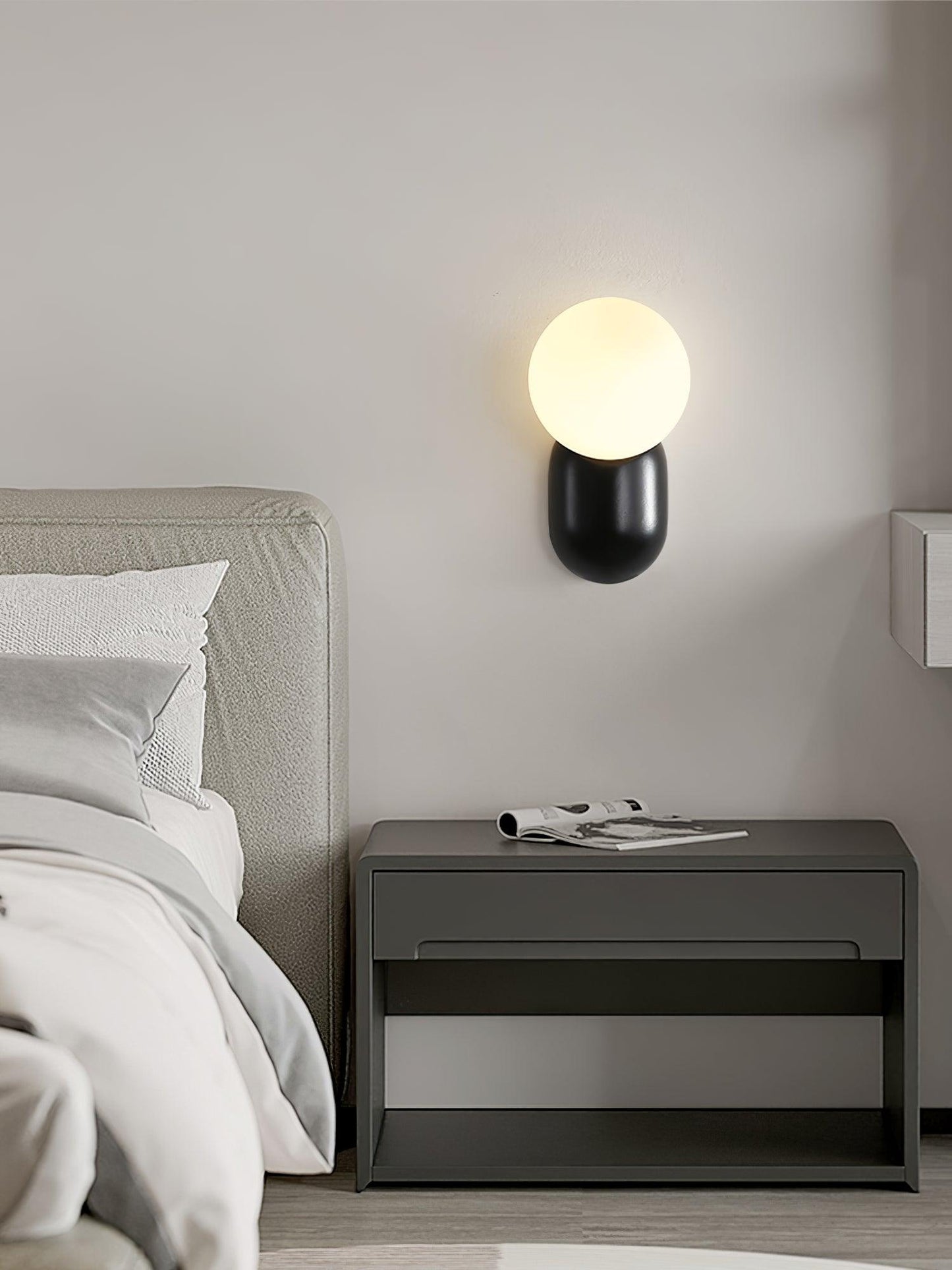 ChicGlow Lampe Murale en Résine – Élégance et Économie d'Énergie en Un