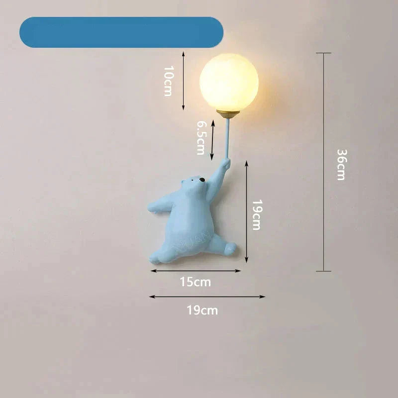 MagicToon – Lampe murale cartoon pour enfants